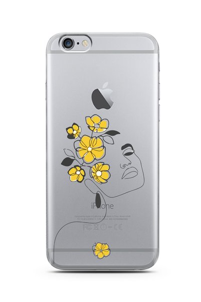 Spoyi Super Transparent Phone Case with Headflow Design for iPhone 6/6S