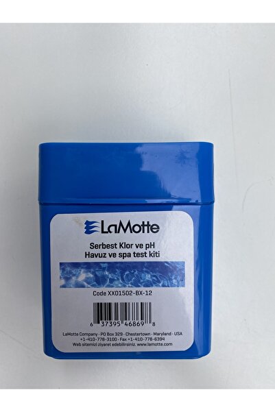 Lamotte Klor & Ph Haplı Havuz Suyu Test Kiti
