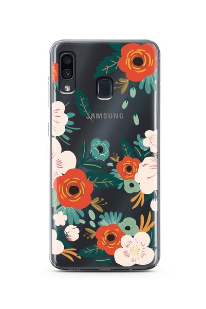 Spoyi Samsung A30 Art Azalea Design Super Transparent Phone Case