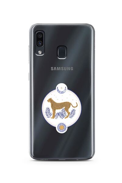 Spoyi Super Transparent Phone Case with Samsung A30 Medallion Design
