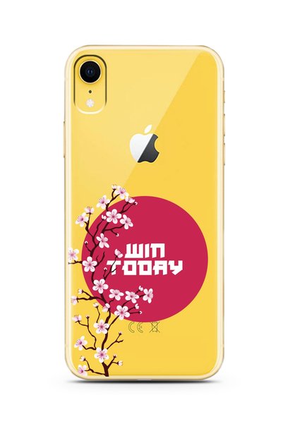 Spoyi iPhone Xr Sakura Today Designed Super Transparent Phone Case