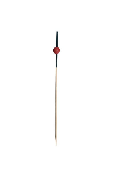 Yiyang Hongsun Hs-bsrb12 Bambu Kürdan Siyah Kırmızı Top 12cm (100AD)
