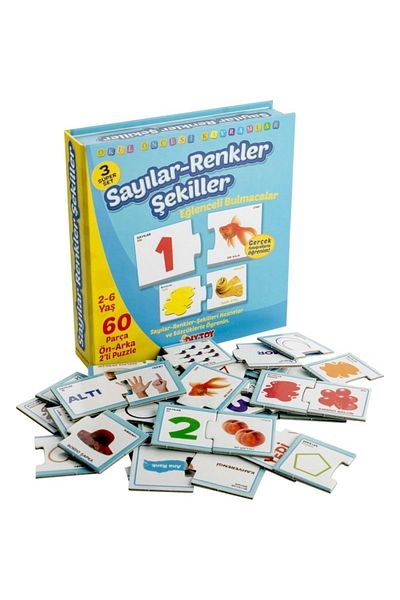 DIY Toys Fun Find Numbers Colors Shapes