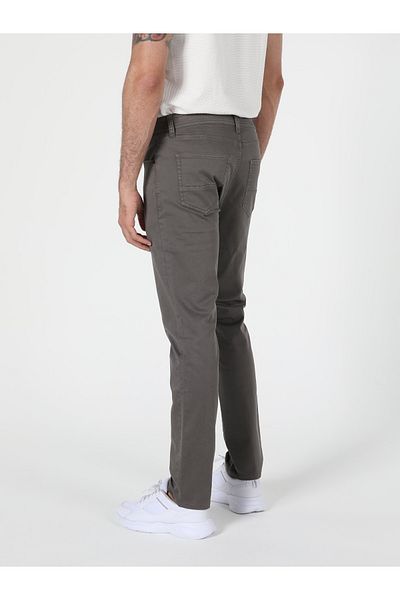 Colin's Straight Fit Low Waist Regular Fit Straight Leg Anthracite Men's Pants