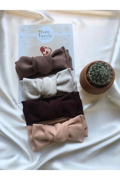 Baby Tweety 4-Piece Combination Handmade Baby Girl Bandana