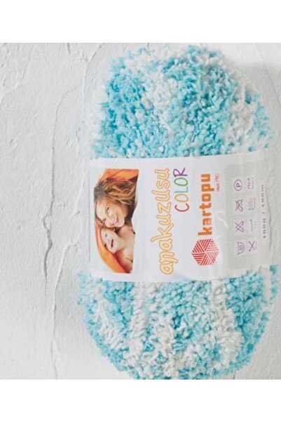 Kartopu Anakuzusu Color Beyaz Örgü İpi 403