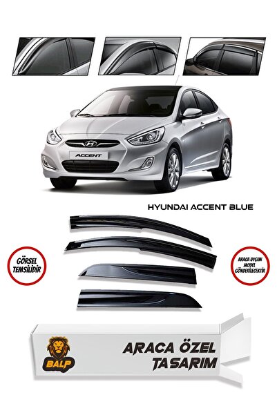 BALP Hyundai Accent Blue Uyumlu Cam Rüzgarlığı 4lü