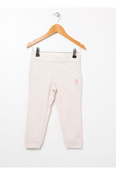 U.S. Polo Assn. G084sz0op.0001485182 Pantaloni albi drept fete