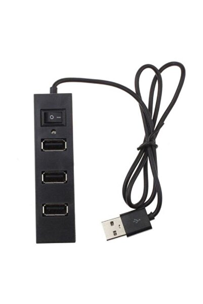 Alfais 4862 4 Port Usb 2.0 Hub Usb Çoğaltıcı Usb Çoklayıcı Anahtarlı Switch
