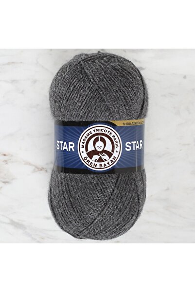 Ören Bayan Örenbayan Star Koyu Gri El Örgü Ipi - 009