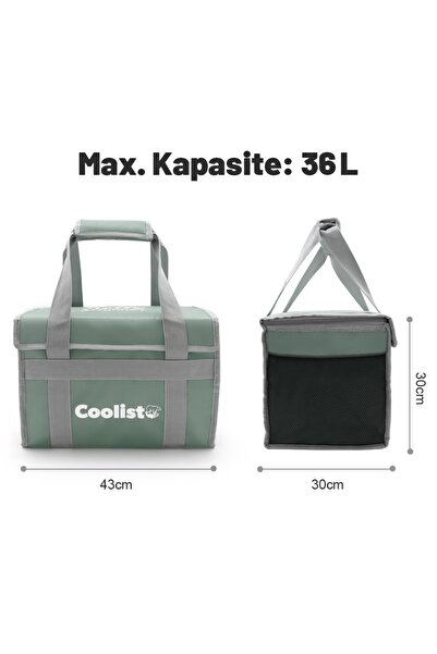 Coolist Cl36lg 36 Litre Katlanabilir Termos Bez Çanta / Buzluk