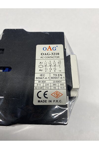 ÇağatayElektrik Oag D3210 15 Kw Ac Kontaktör D Tipi 32 Amper