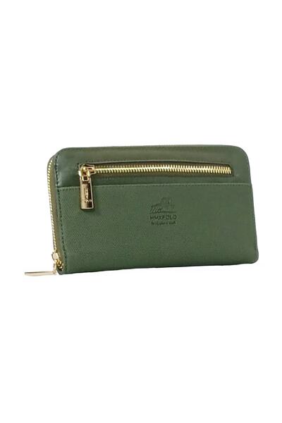 DUYGUSHOESBAG Women's Wallet Zippered Large Size Single Wide Compartment