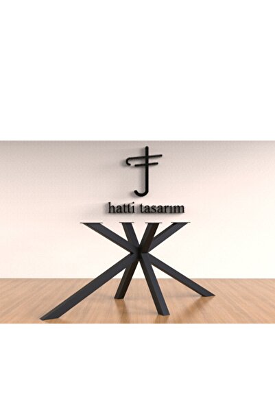 HATTİ TASARIM Metal Örümcek Masa Ayağı