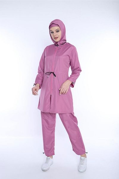 Gökhan Club Μαγιό Dusty Rose Hijab
