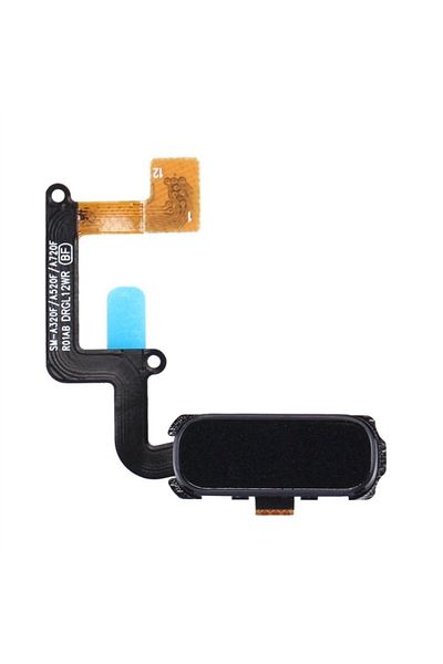 tekyerdenal Gold Samsung Galaxy A320 Compatible Home Key Pipe Film Flex