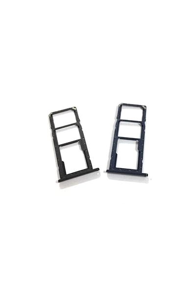 tekyerdenal Samsung Galaxy A01 A015 Compatible Sim Card Tray Black