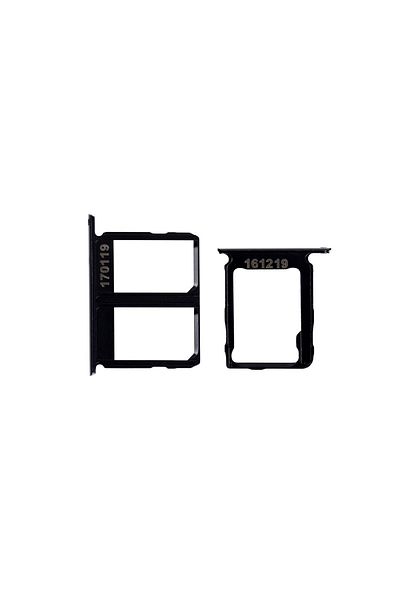 tekyerdenal Samsung Galaxy C9 Pro Sim Card And Memory Card Tray Black Compatible