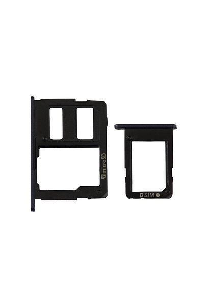 tekyerdenal Samsung Galaxy J3 Pro 2016 J3110 Sim Card Tray Black