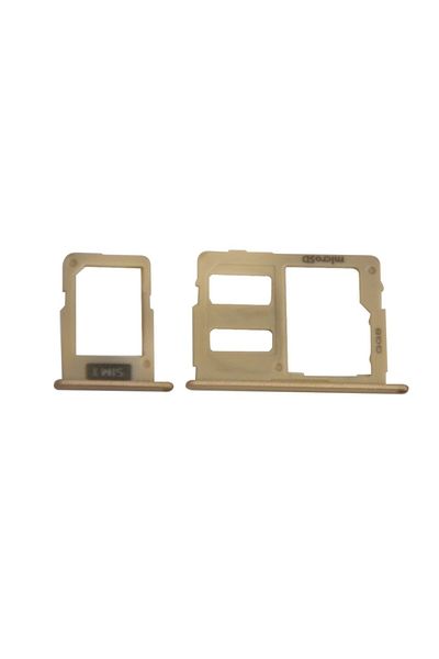 tekyerdenal Galaxy J3 Pro 2016 - Gold Sim Card Tray with J3110 Model Number