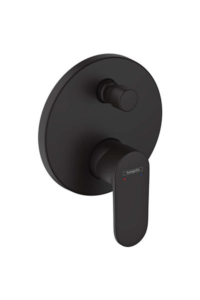 Hansgrohe Vernis Blend Concealed Bathroom Faucet Satin Black 71466670