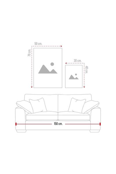 Decovetro Tablo din sticlă Ataturk în costum gri
