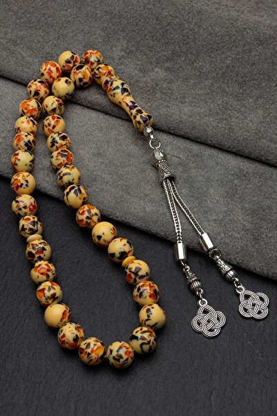 OTTOTESBİH Cadou de Ziua Tatălui Mărgele de rugăciune din mozaic de pulbere de chihlimbar