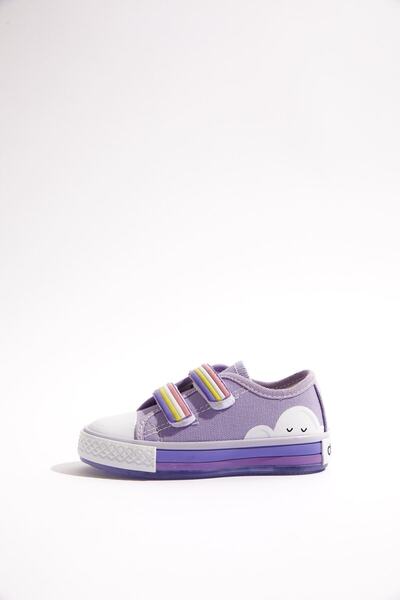 Dudino Vega Çocuk Keten Ayakkabı Purple