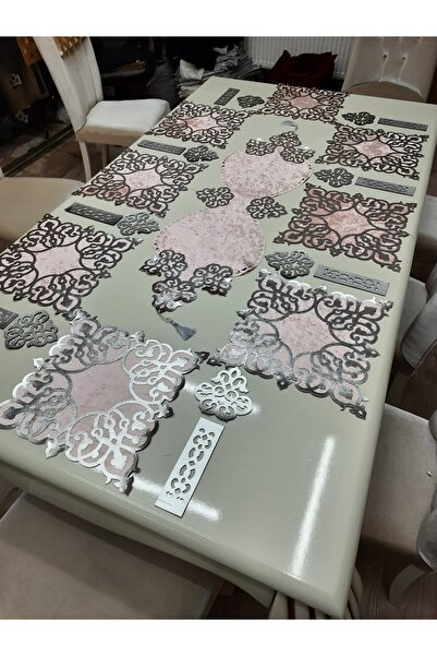 SEHARA Оксамит/бігун/американський сервіз/набір для сервірування столу/8 осіб...