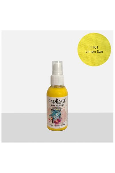 Cadence 1101 Limon Sarı Sprey Kumaş Boyası