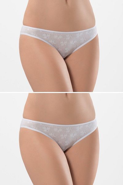 TÜREN Pachet de 2, 100% bumbac, chiloți jacquard