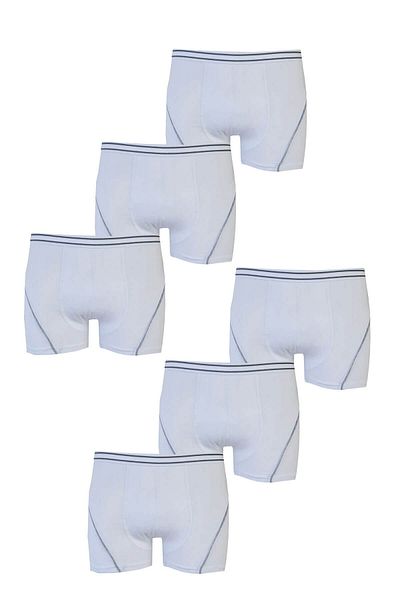 Hepsine Rakip Σετ 6 αγοριών Lycra Cotton Boxer Ποιοτικά εσώρουχα