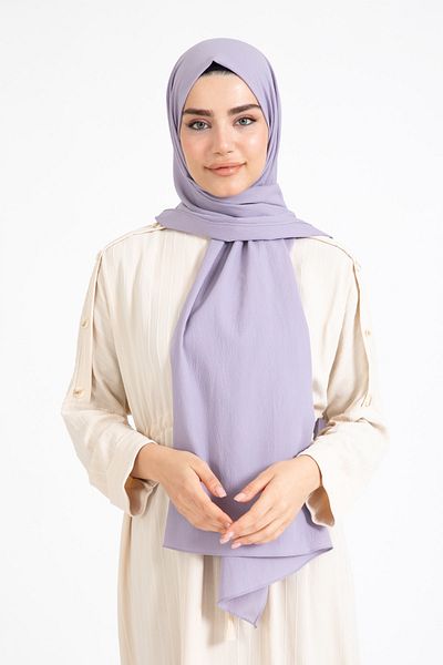 Organic Βαμβακερό κρεπ Kraş Shawl 9004