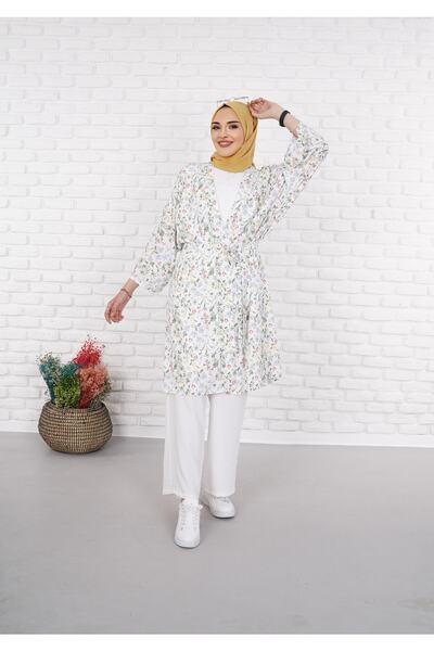 My Magazin Çiçek Desenli Kimono