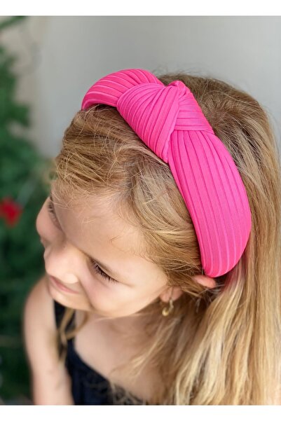 QUEEN AKSESUAR Coroană cu noduri din burete pentru femei și copii, cu dungi, ...