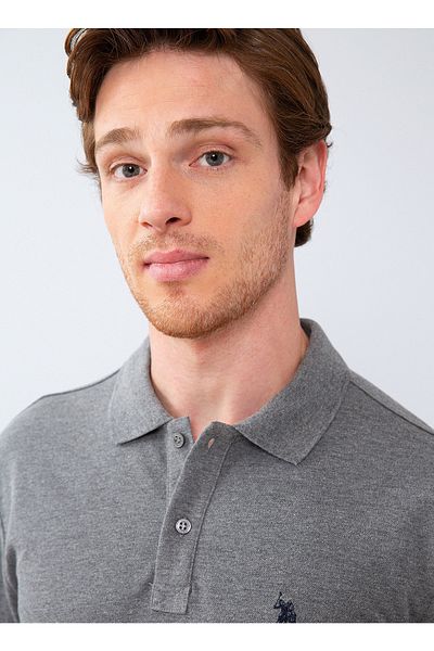 U.S. Polo Assn. Polo Neck Regular Fit Gray Men's Sweatshirt - G081gl082.000.838920
