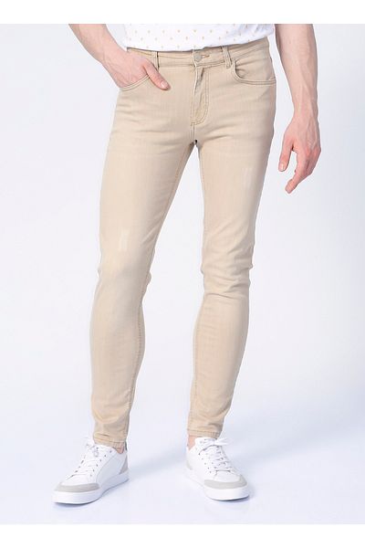 U.S. Polo Assn. Τζιν Παντελόνι, 42-34, Μπεζ