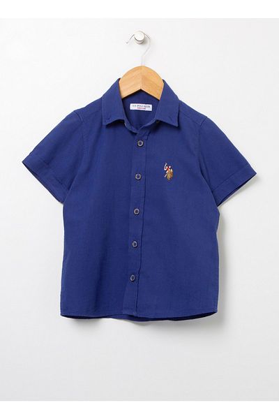 U.S. Polo Assn. Cămașă, 9-10 ani, albastru