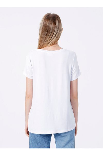 U.S. Polo Assn. Tricou alb, marimea M