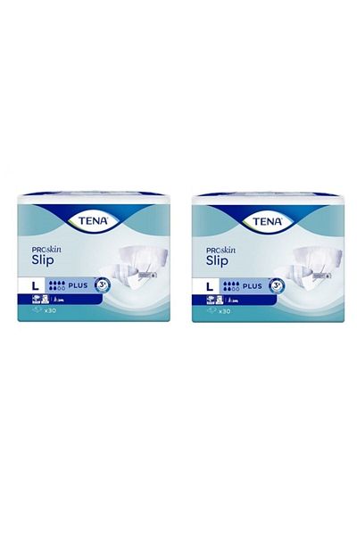 TENA Proskin Large Large Patient Diapers with Waistband 60 Pieces