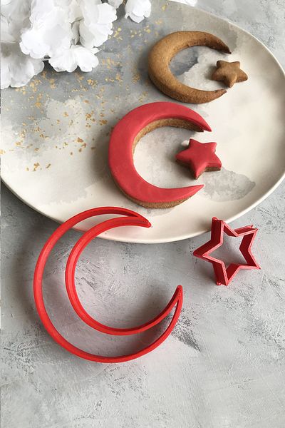 CESTOPİENO Crescent Star Dough Shaper