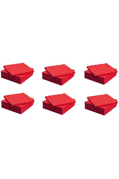 Happyland Valentine's Day Red Napkin 120 Pack