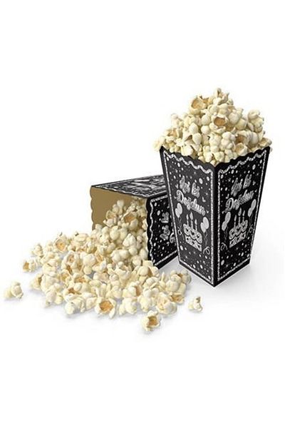 Happyland 24 Pieces Happy Birthday Silver Corn Box