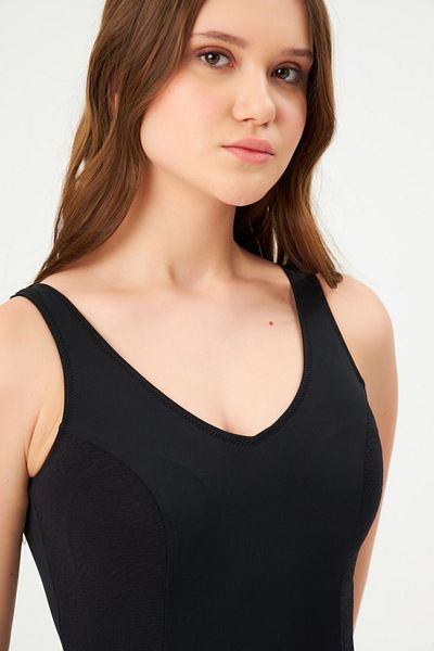 Eros 1270ESMY V-NECK Gathering Swimsuit