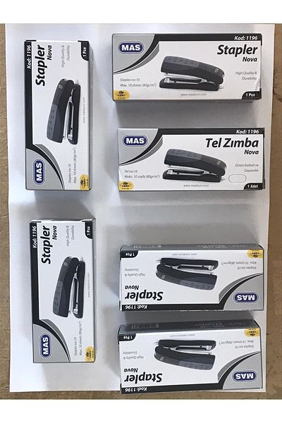 Mas Stapling Machine Nova No:10 1196 12 Pieces