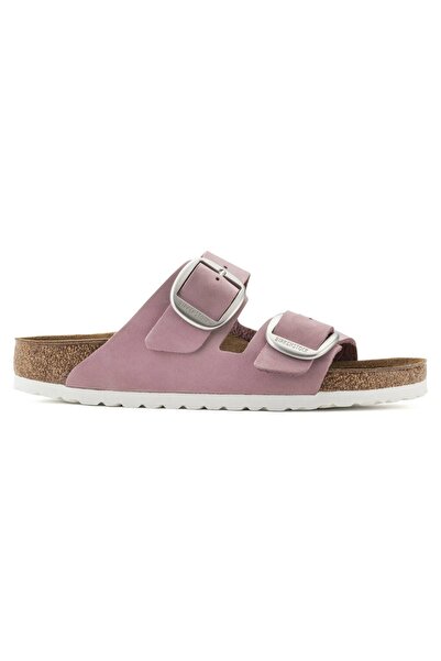 Birkenstock Γυναικεία Παντόφλες Arizona Big Buckle Nubuck 1022161
