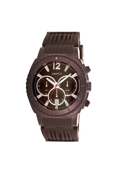 Momentus Fs111f-06rb 5 Atm Silicone Cord Men's Wristwatch