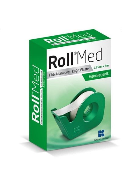 Roll Med 1.25cm X 5m Paper Flaster 10 Pieces