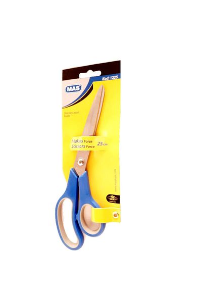 Mas Office Scissors Force Stainless Steel (12 Pieces, No Color Options) 25 Cm 1225