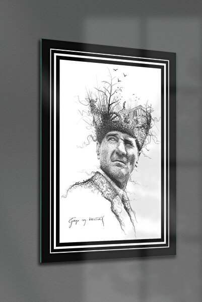 Decovetro Tablou din sticlă Gazi Mustafa Kemal